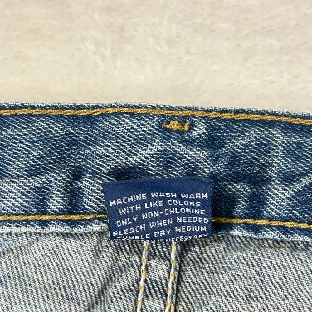 Full Blue Jeans Mens 32x30 Blue Straight Leg Regular Fit Denim 100% Cotton‎